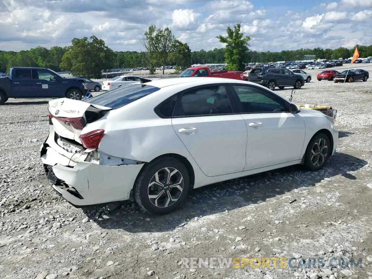 3 Photograph of a damaged car 3KPF24AD1KE026923 KIA FORTE 2019