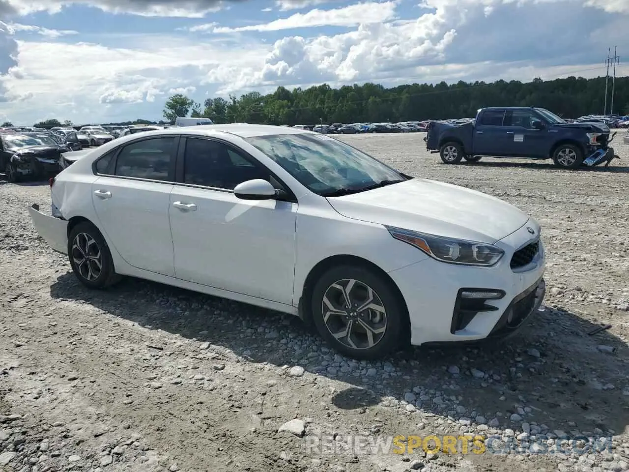 4 Photograph of a damaged car 3KPF24AD1KE026923 KIA FORTE 2019