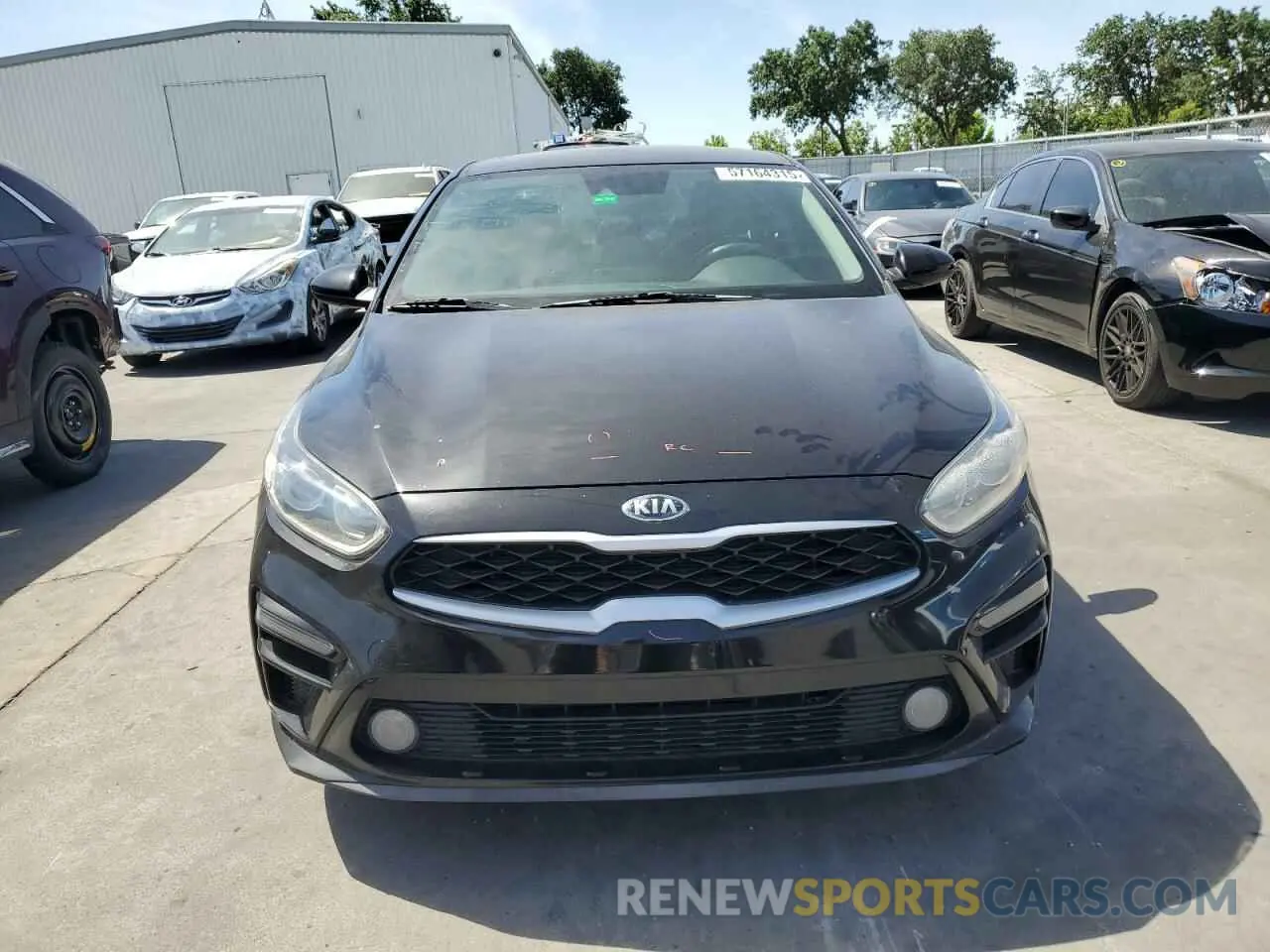 5 Photograph of a damaged car 3KPF24AD1KE096583 KIA FORTE 2019