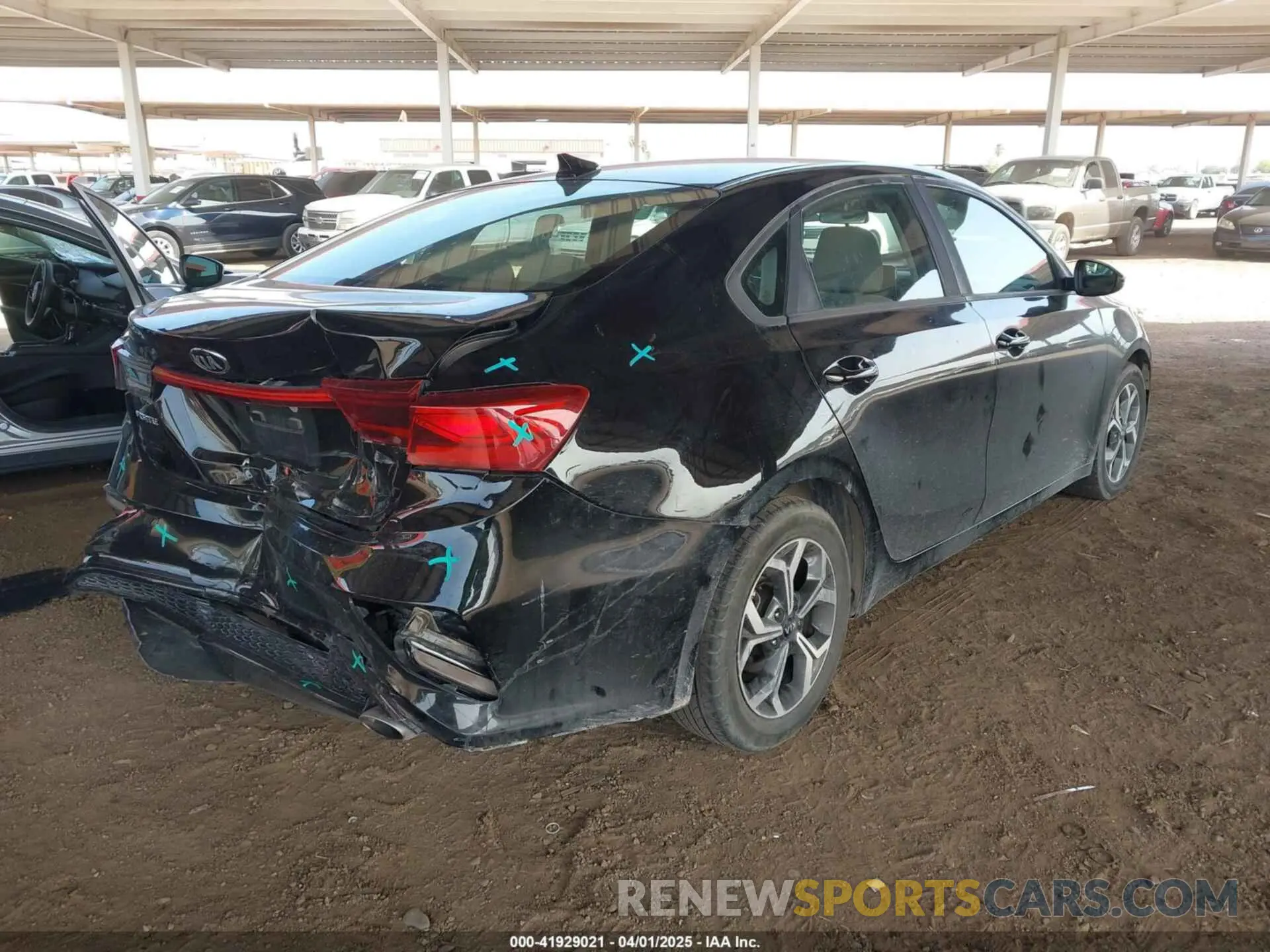 4 Фотография поврежденного автомобиля 3KPF24AD1KE108361 KIA FORTE 2019
