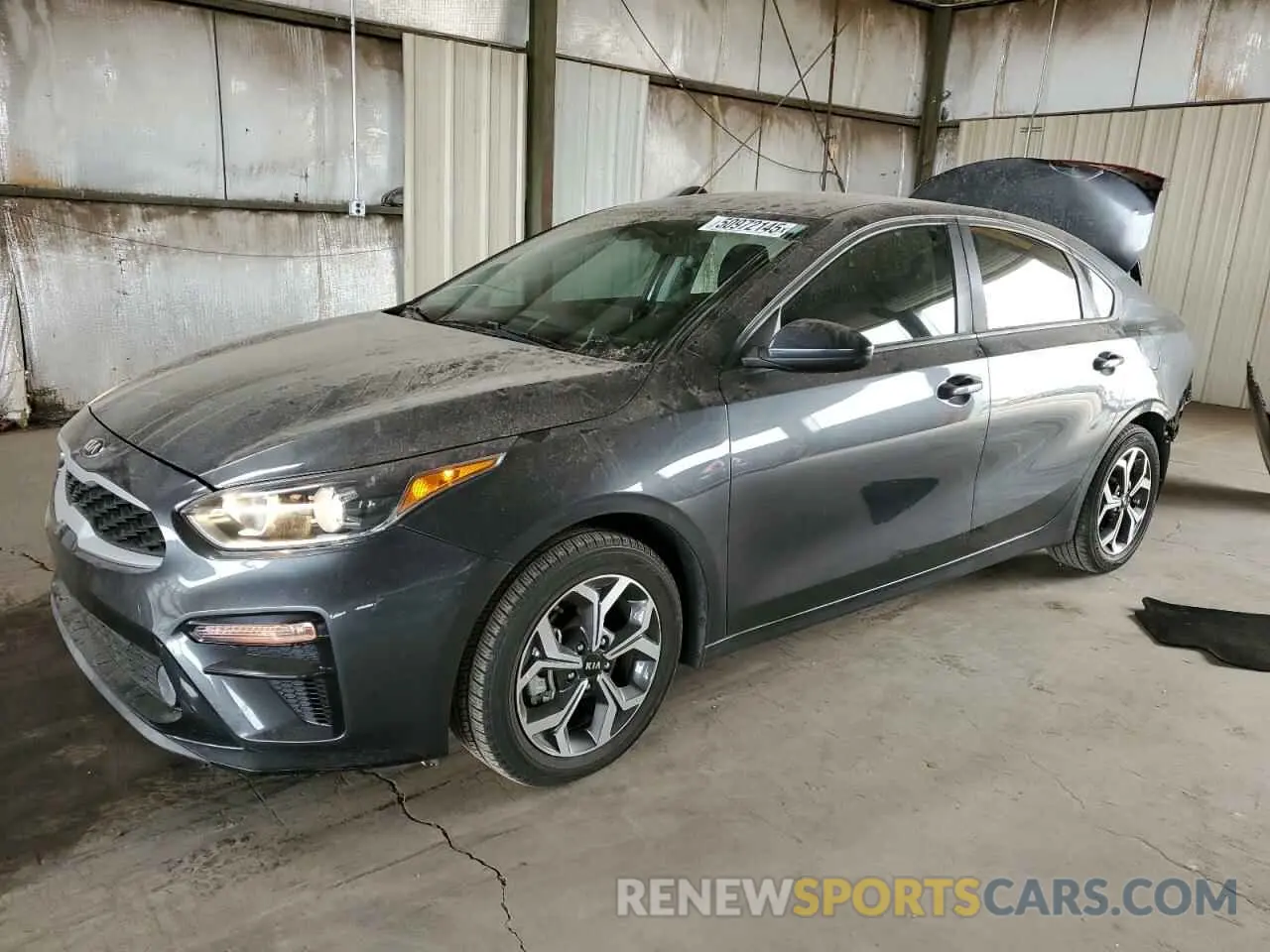 1 Photograph of a damaged car 3KPF24AD1KE114757 KIA FORTE 2019
