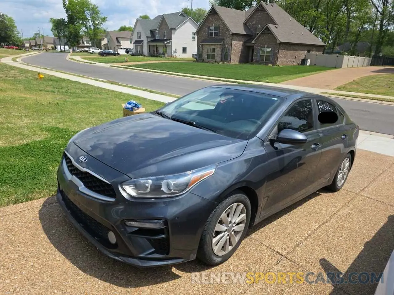 2 Photograph of a damaged car 3KPF24AD1KE116010 KIA FORTE 2019