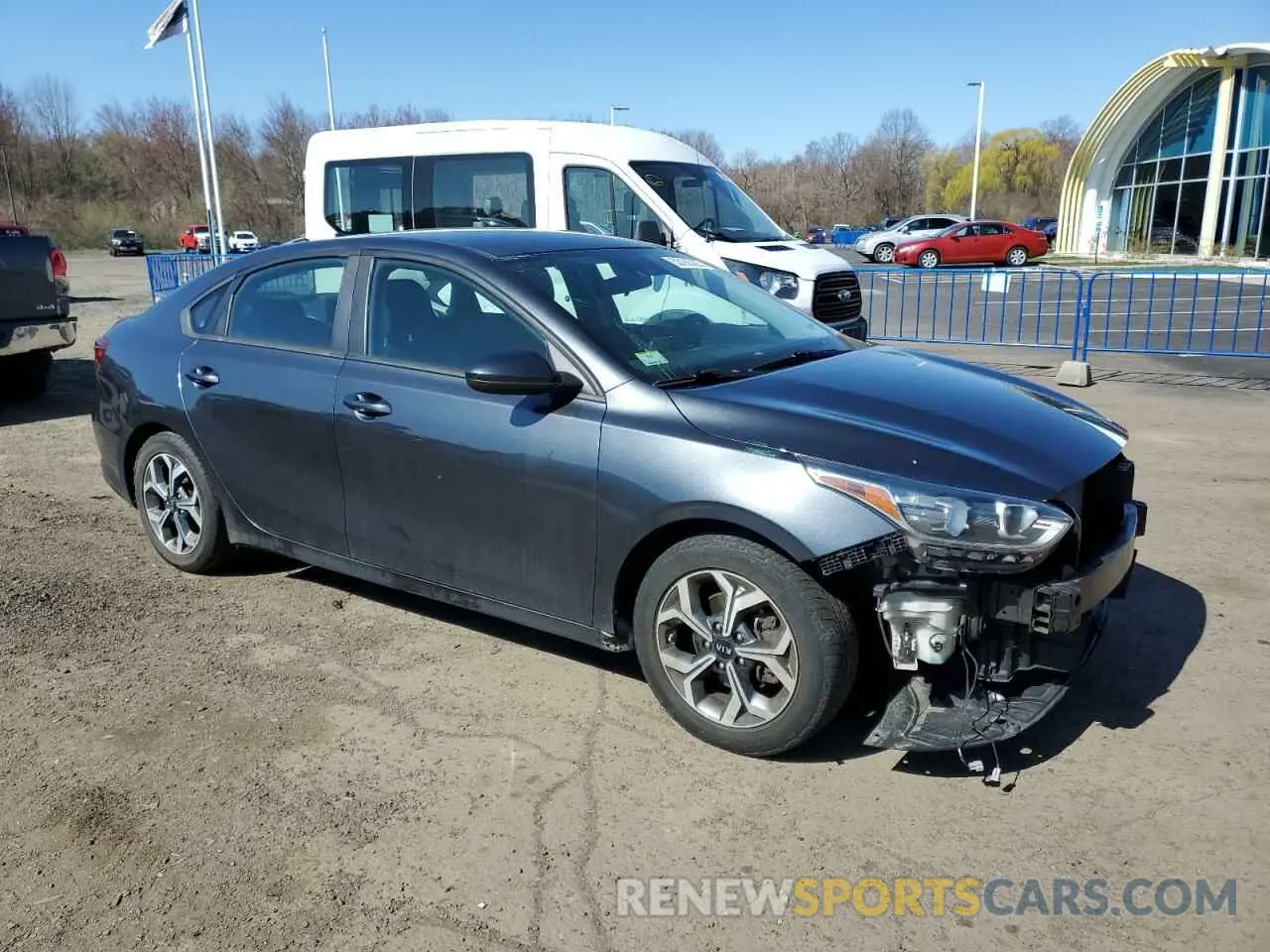 4 Photograph of a damaged car 3KPF24AD1KE117237 KIA FORTE 2019