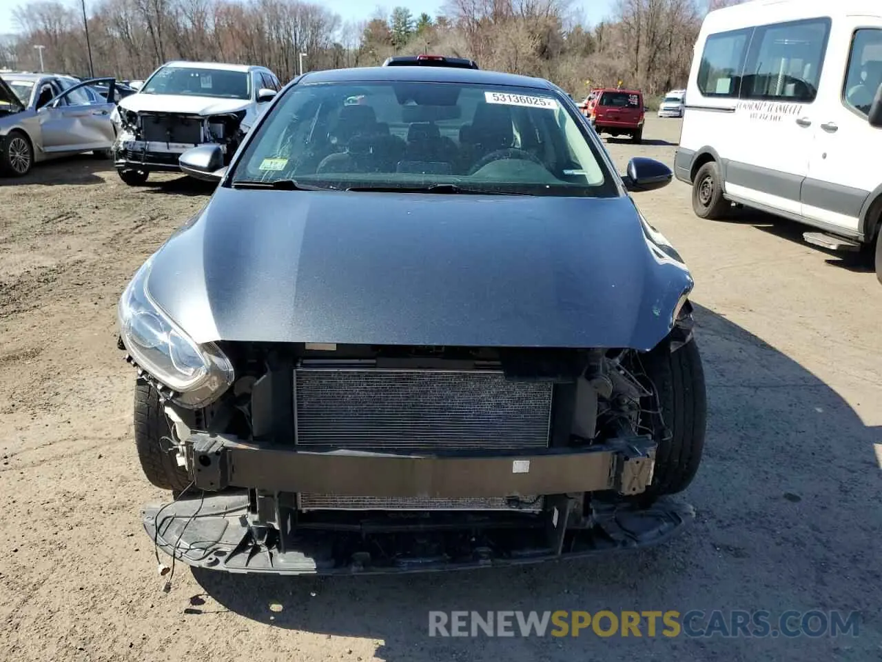 5 Photograph of a damaged car 3KPF24AD1KE117237 KIA FORTE 2019