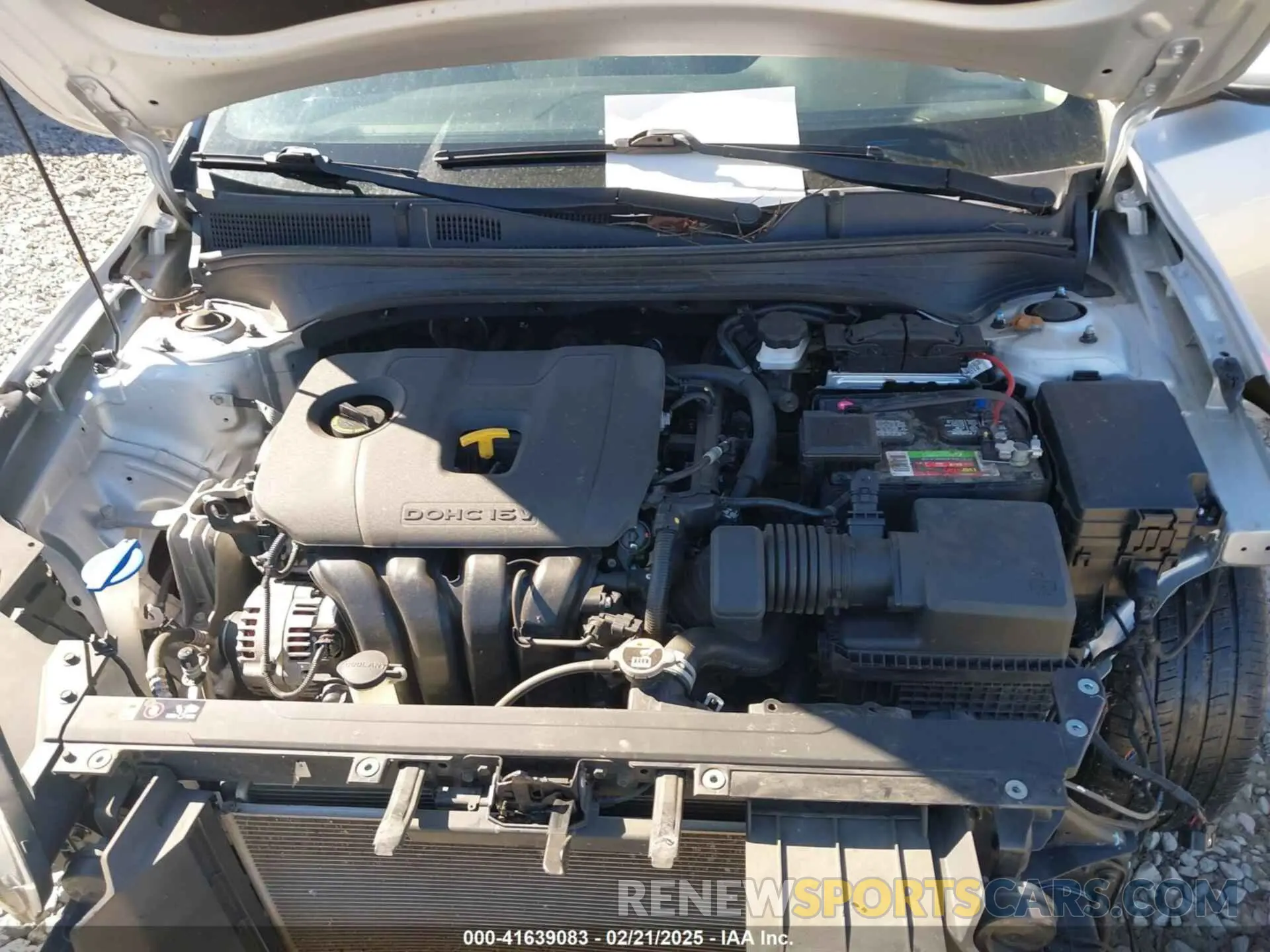 10 Photograph of a damaged car 3KPF24AD1KE117349 KIA FORTE 2019