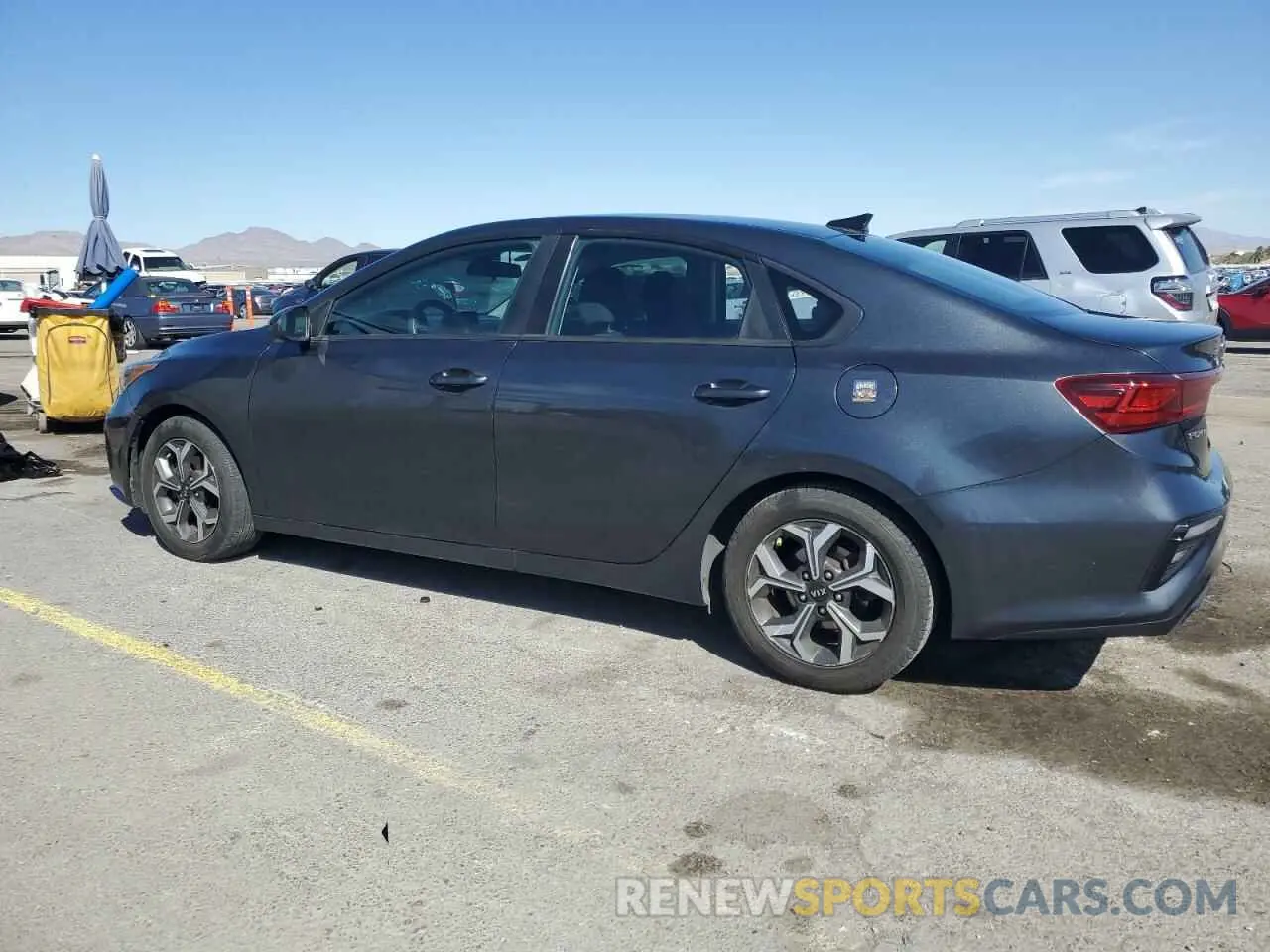 2 Photograph of a damaged car 3KPF24AD1KE136922 KIA FORTE 2019
