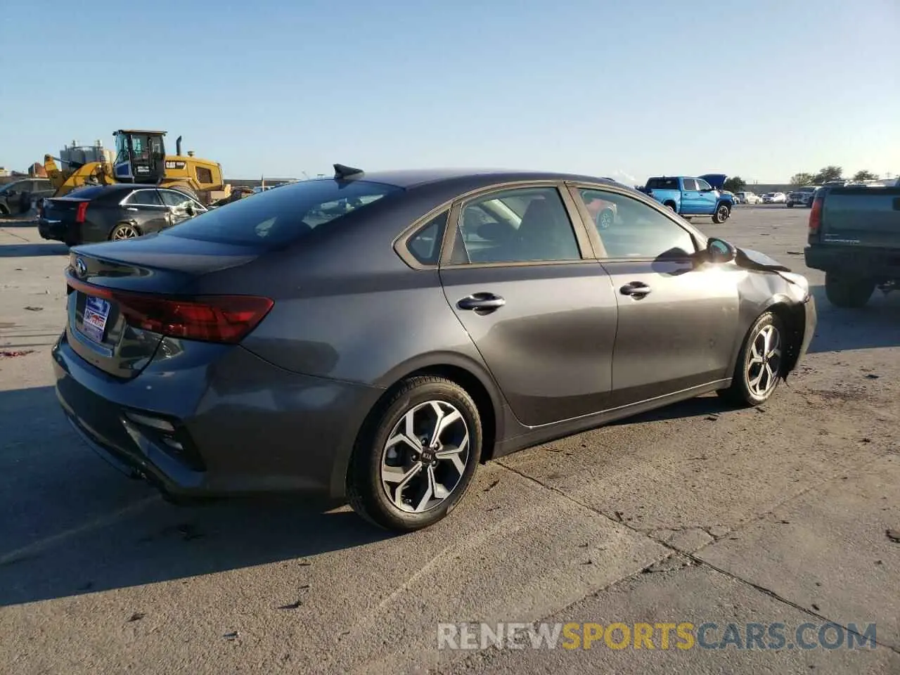 3 Photograph of a damaged car 3KPF24AD2KE007426 KIA FORTE 2019