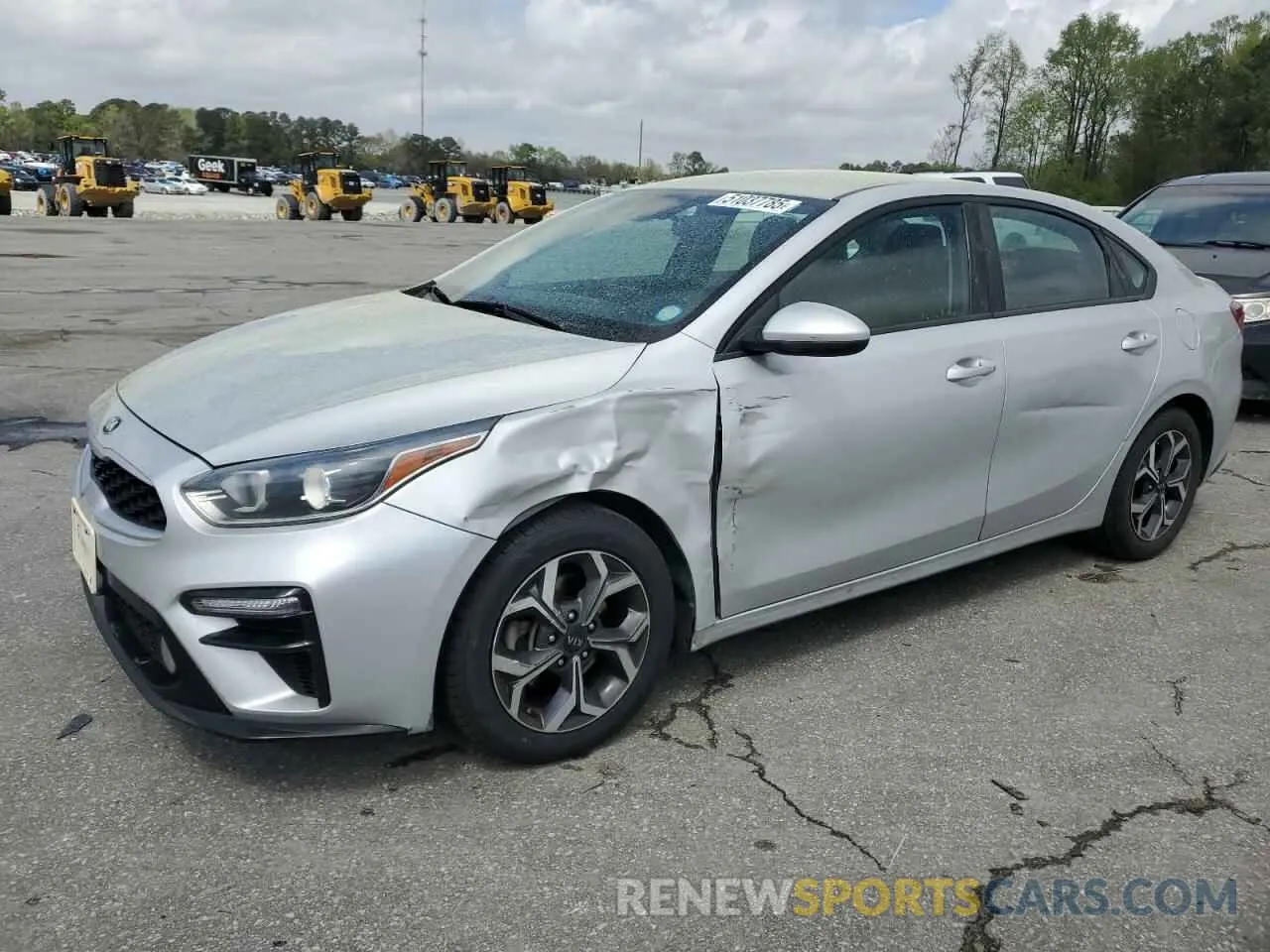 1 Photograph of a damaged car 3KPF24AD2KE023576 KIA FORTE 2019