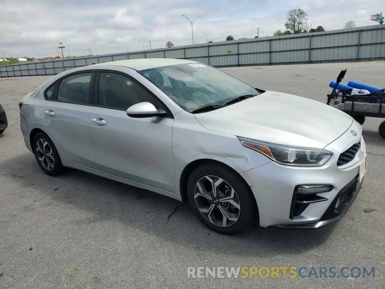 4 Photograph of a damaged car 3KPF24AD2KE023576 KIA FORTE 2019