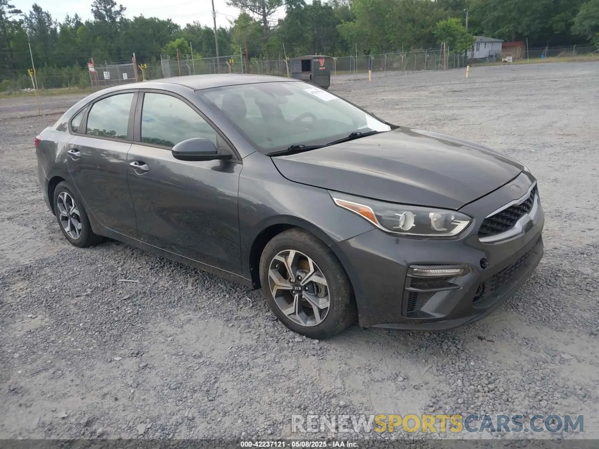 1 Photograph of a damaged car 3KPF24AD2KE040605 KIA FORTE 2019