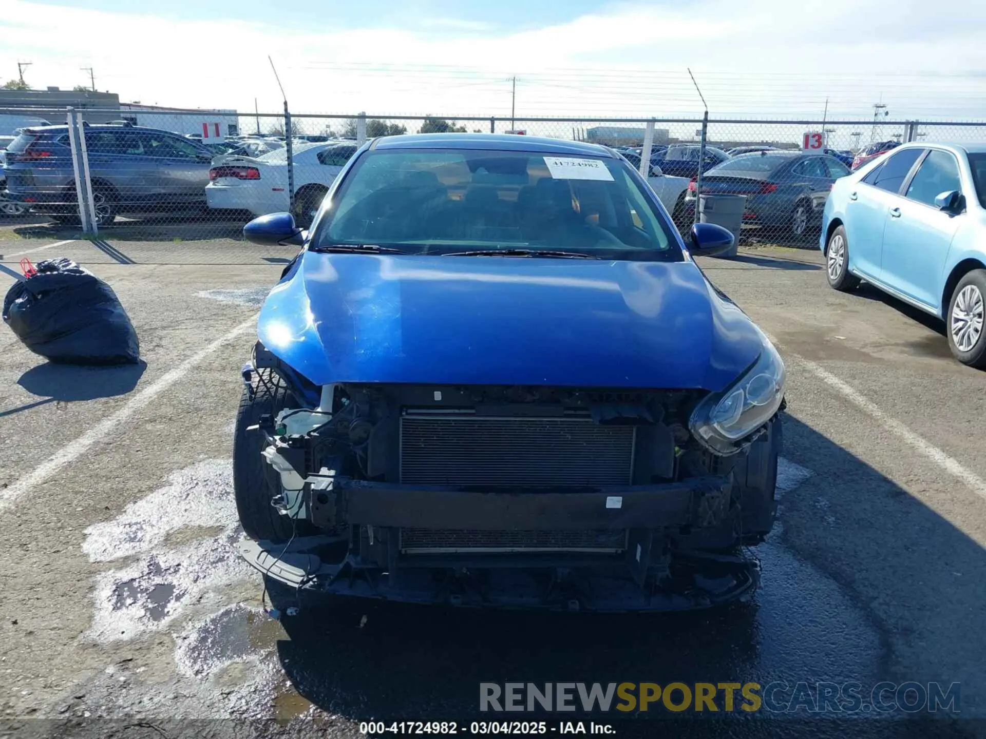 13 Photograph of a damaged car 3KPF24AD2KE065407 KIA FORTE 2019