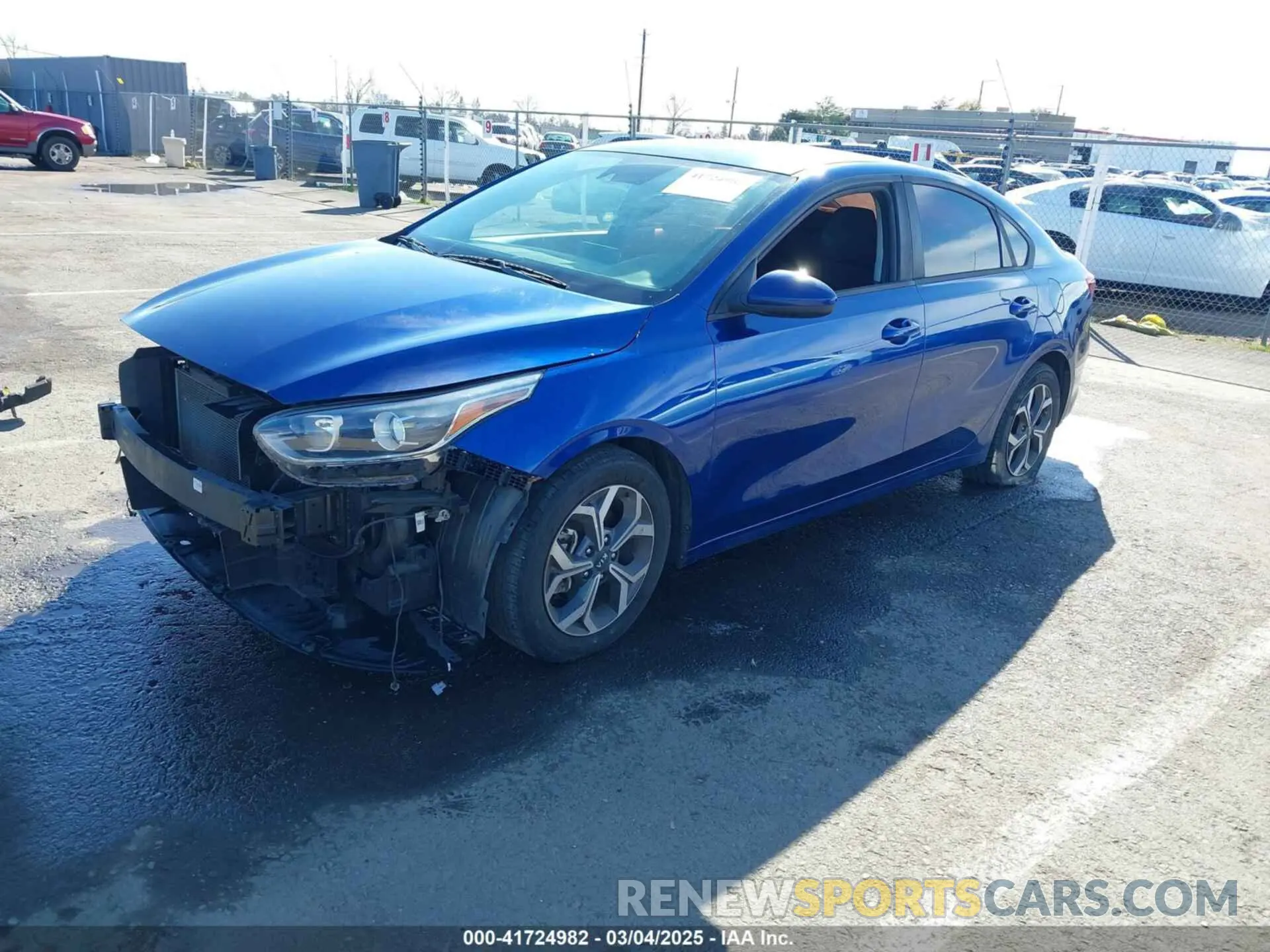 2 Photograph of a damaged car 3KPF24AD2KE065407 KIA FORTE 2019