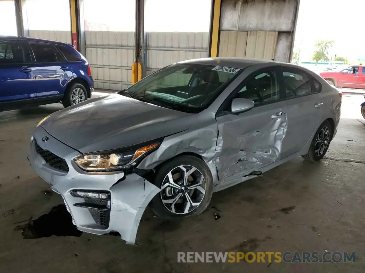 1 Photograph of a damaged car 3KPF24AD2KE074642 KIA FORTE 2019