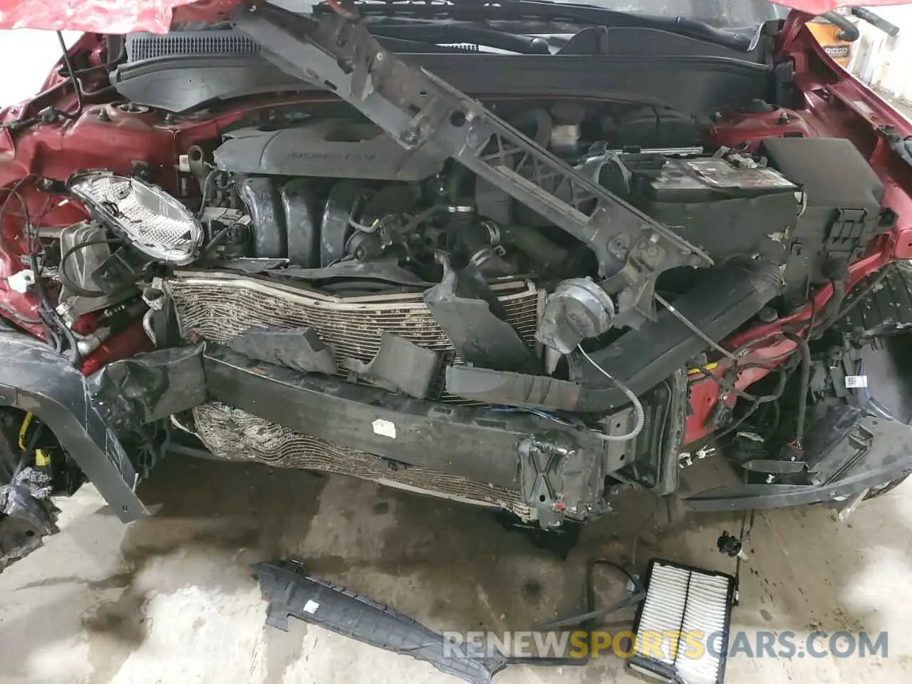 11 Photograph of a damaged car 3KPF24AD2KE104254 KIA FORTE 2019