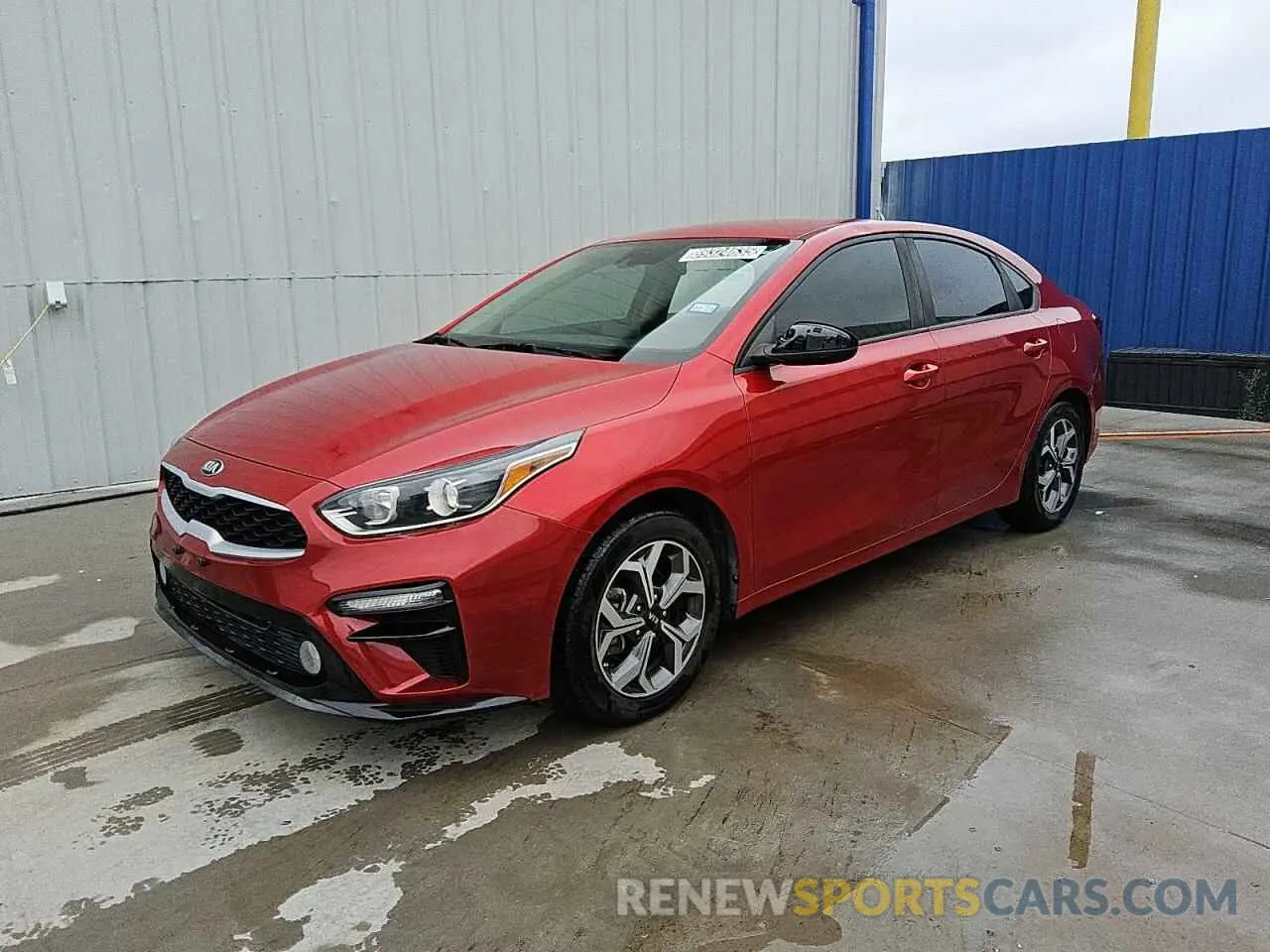 1 Photograph of a damaged car 3KPF24AD2KE106795 KIA FORTE 2019