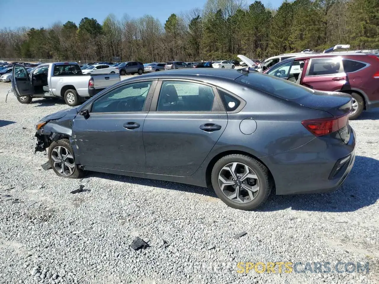 2 Photograph of a damaged car 3KPF24AD2KE116338 KIA FORTE 2019