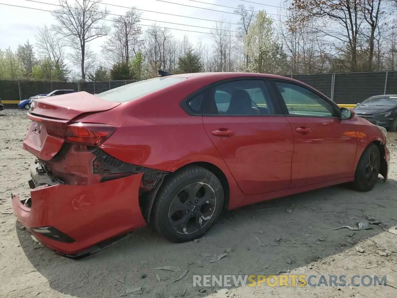3 Photograph of a damaged car 3KPF24AD2KE130899 KIA FORTE 2019