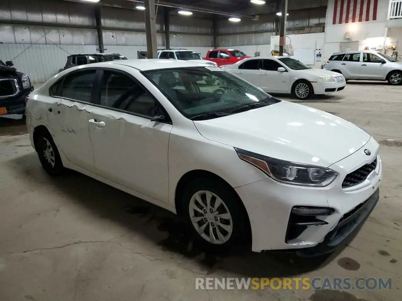 4 Photograph of a damaged car 3KPF24AD2KE138372 KIA FORTE 2019