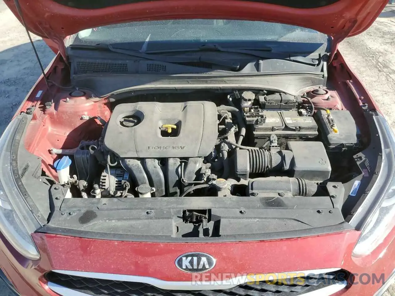 11 Photograph of a damaged car 3KPF24AD3KE006947 KIA FORTE 2019