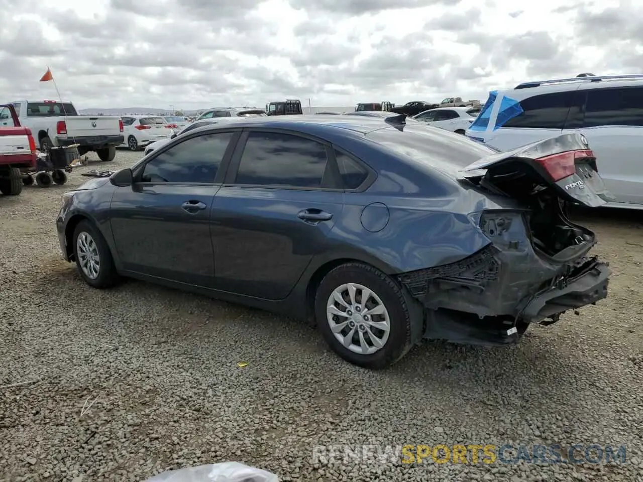 2 Photograph of a damaged car 3KPF24AD3KE027510 KIA FORTE 2019