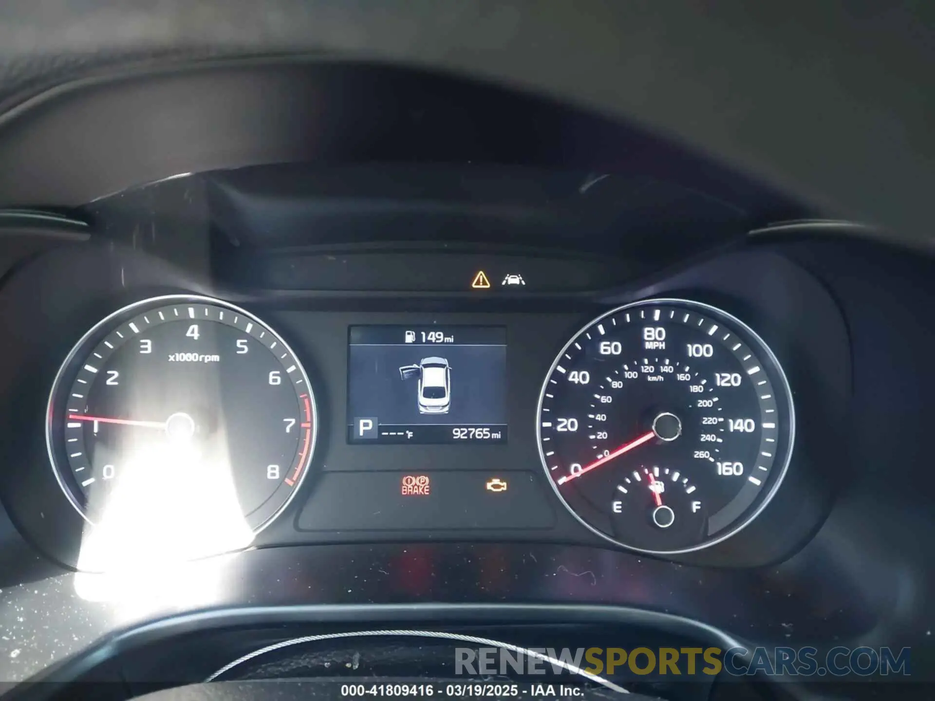 7 Photograph of a damaged car 3KPF24AD3KE041519 KIA FORTE 2019