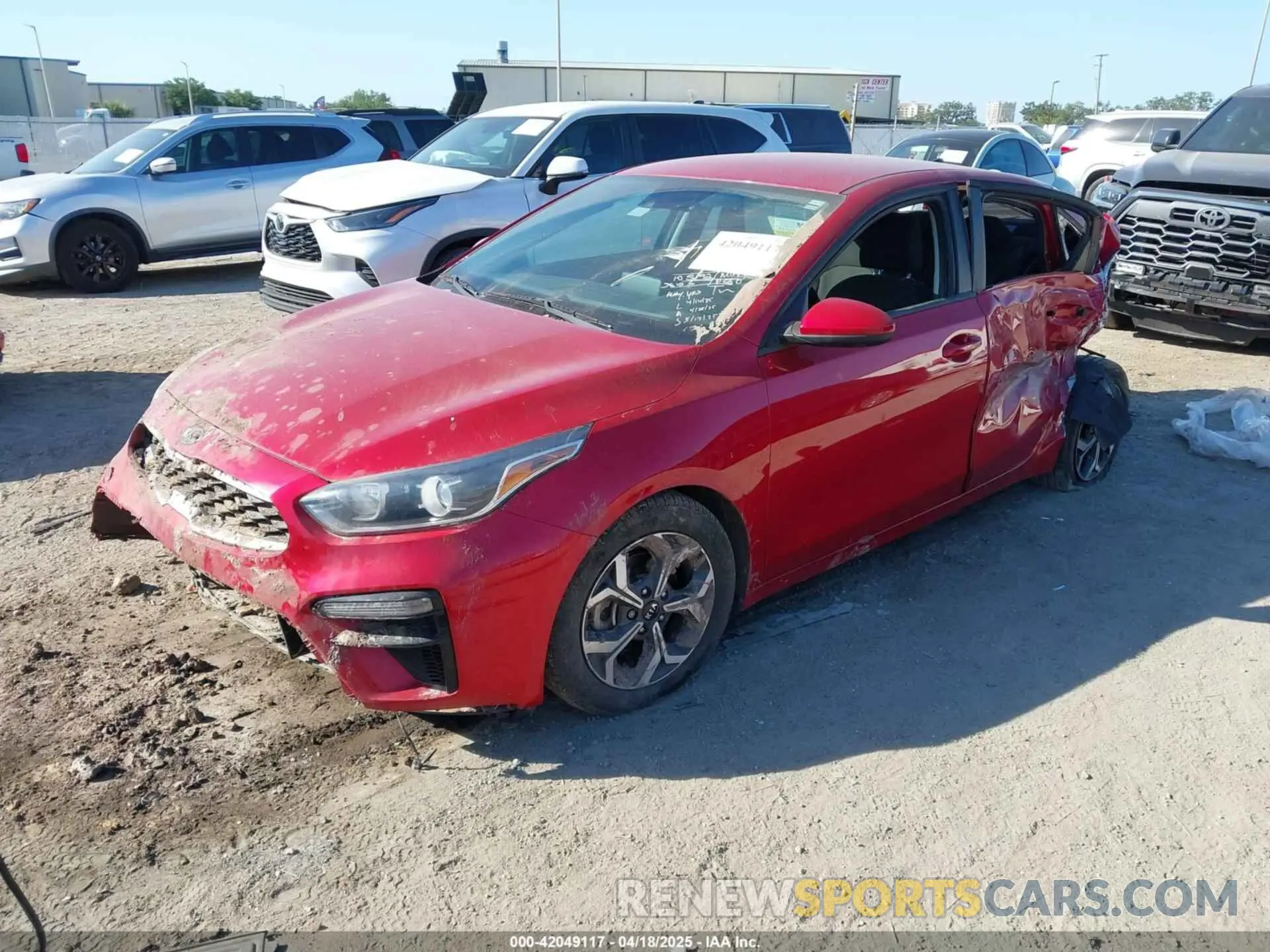 2 Photograph of a damaged car 3KPF24AD3KE053606 KIA FORTE 2019