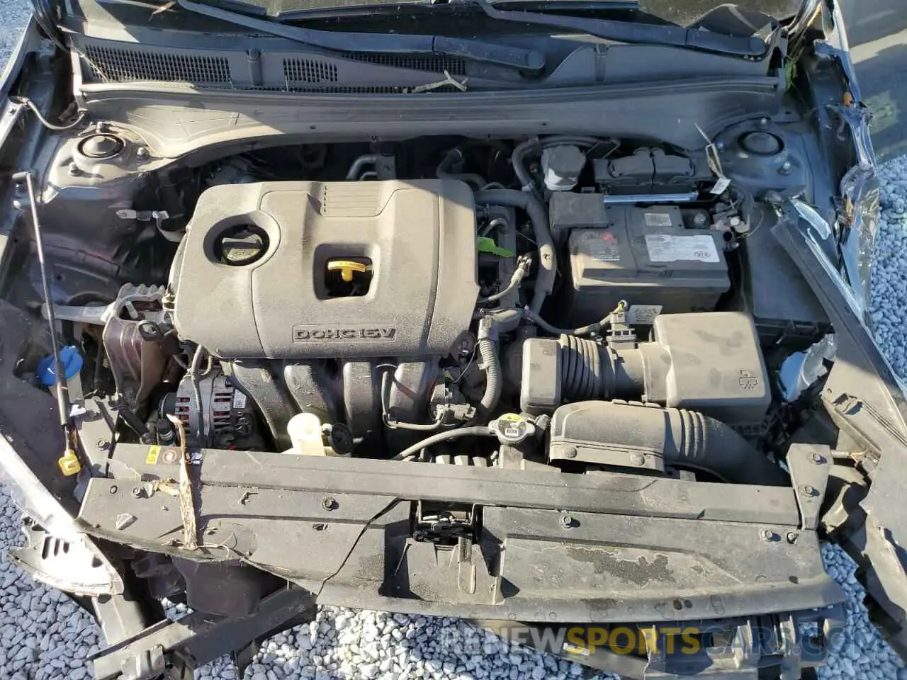 12 Photograph of a damaged car 3KPF24AD3KE111990 KIA FORTE 2019