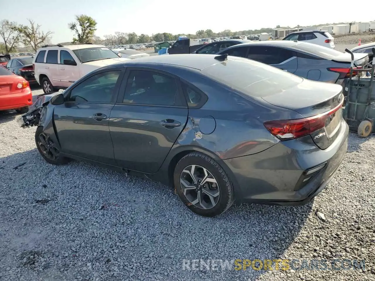 2 Photograph of a damaged car 3KPF24AD3KE111990 KIA FORTE 2019