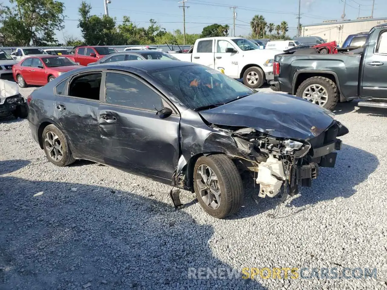 4 Photograph of a damaged car 3KPF24AD3KE111990 KIA FORTE 2019