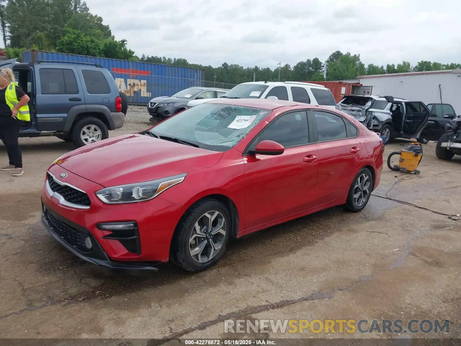 2 Photograph of a damaged car 3KPF24AD4KE063447 KIA FORTE 2019
