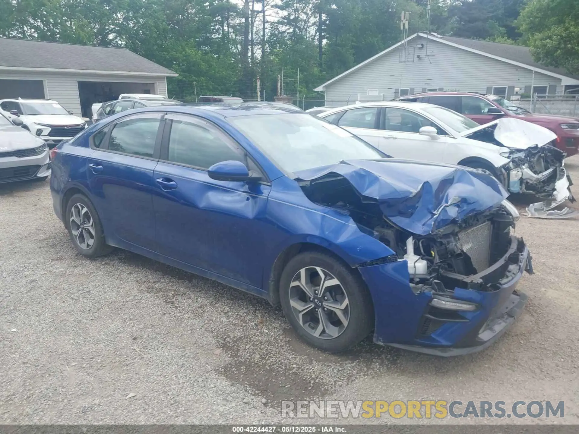 1 Photograph of a damaged car 3KPF24AD4KE085464 KIA FORTE 2019