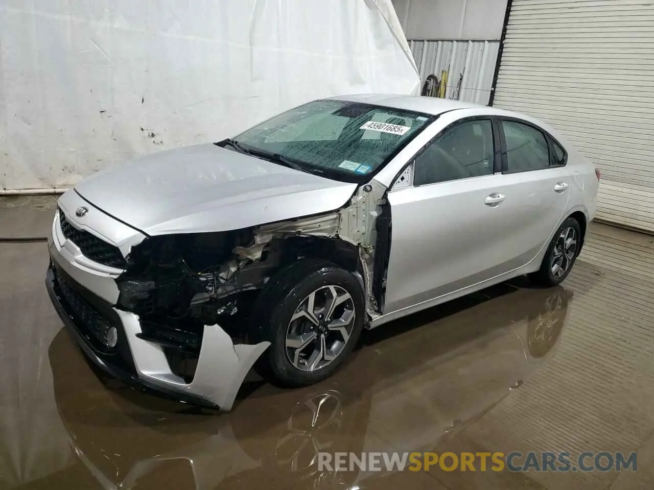 1 Photograph of a damaged car 3KPF24AD4KE102280 KIA FORTE 2019
