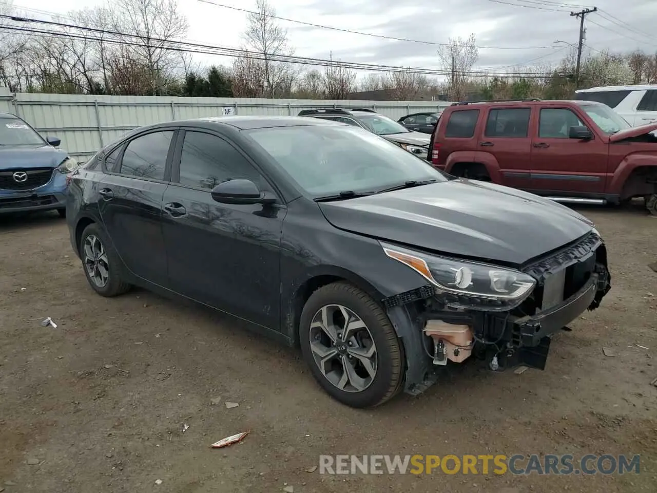 4 Photograph of a damaged car 3KPF24AD4KE102635 KIA FORTE 2019