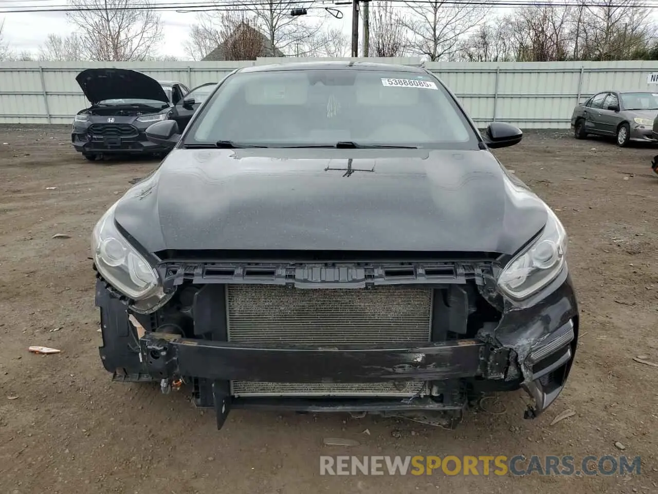 5 Photograph of a damaged car 3KPF24AD4KE102635 KIA FORTE 2019