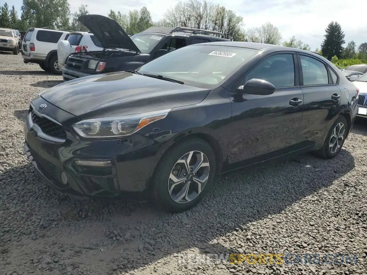 1 Photograph of a damaged car 3KPF24AD4KE108533 KIA FORTE 2019