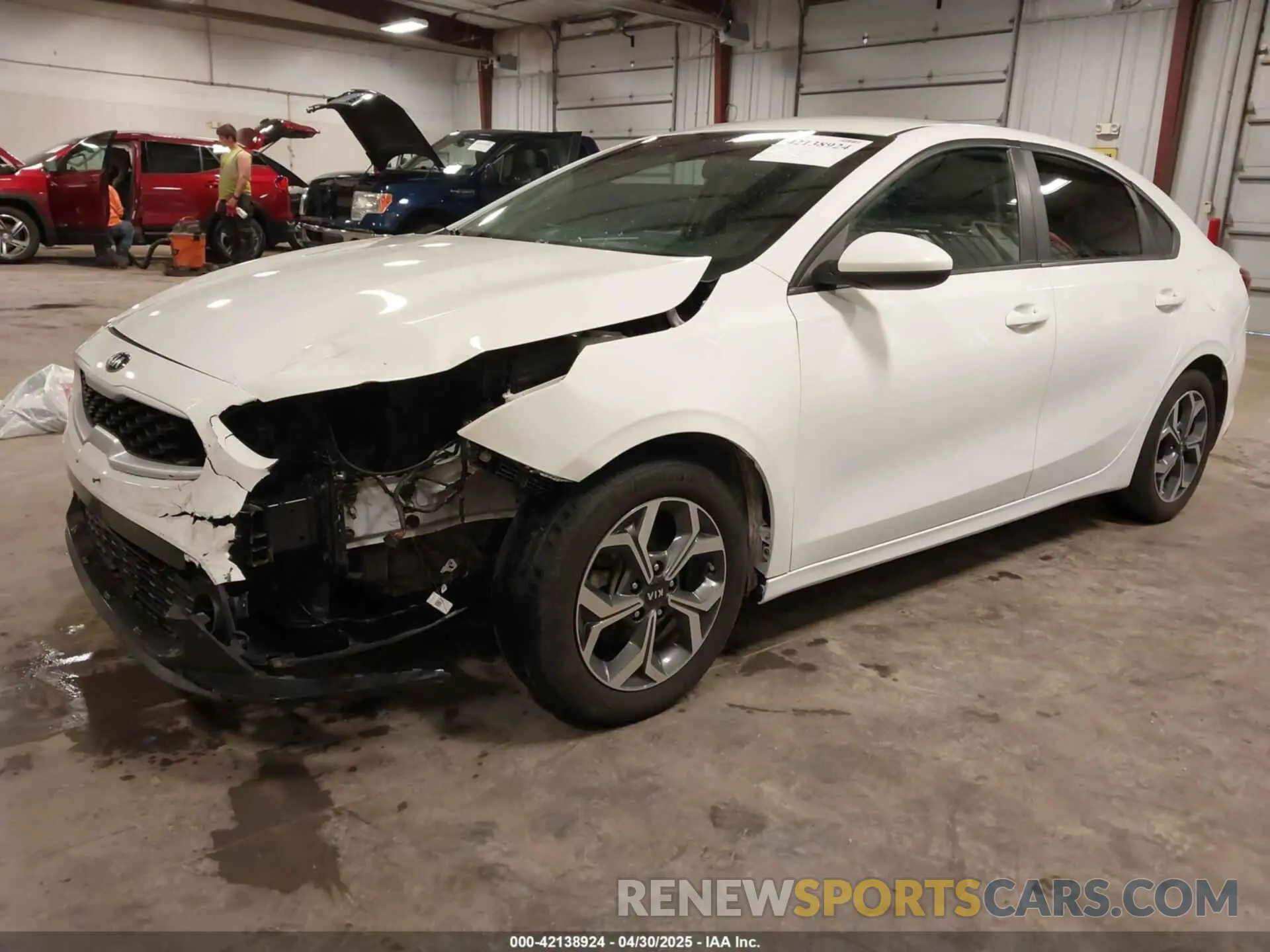 2 Photograph of a damaged car 3KPF24AD4KE115000 KIA FORTE 2019