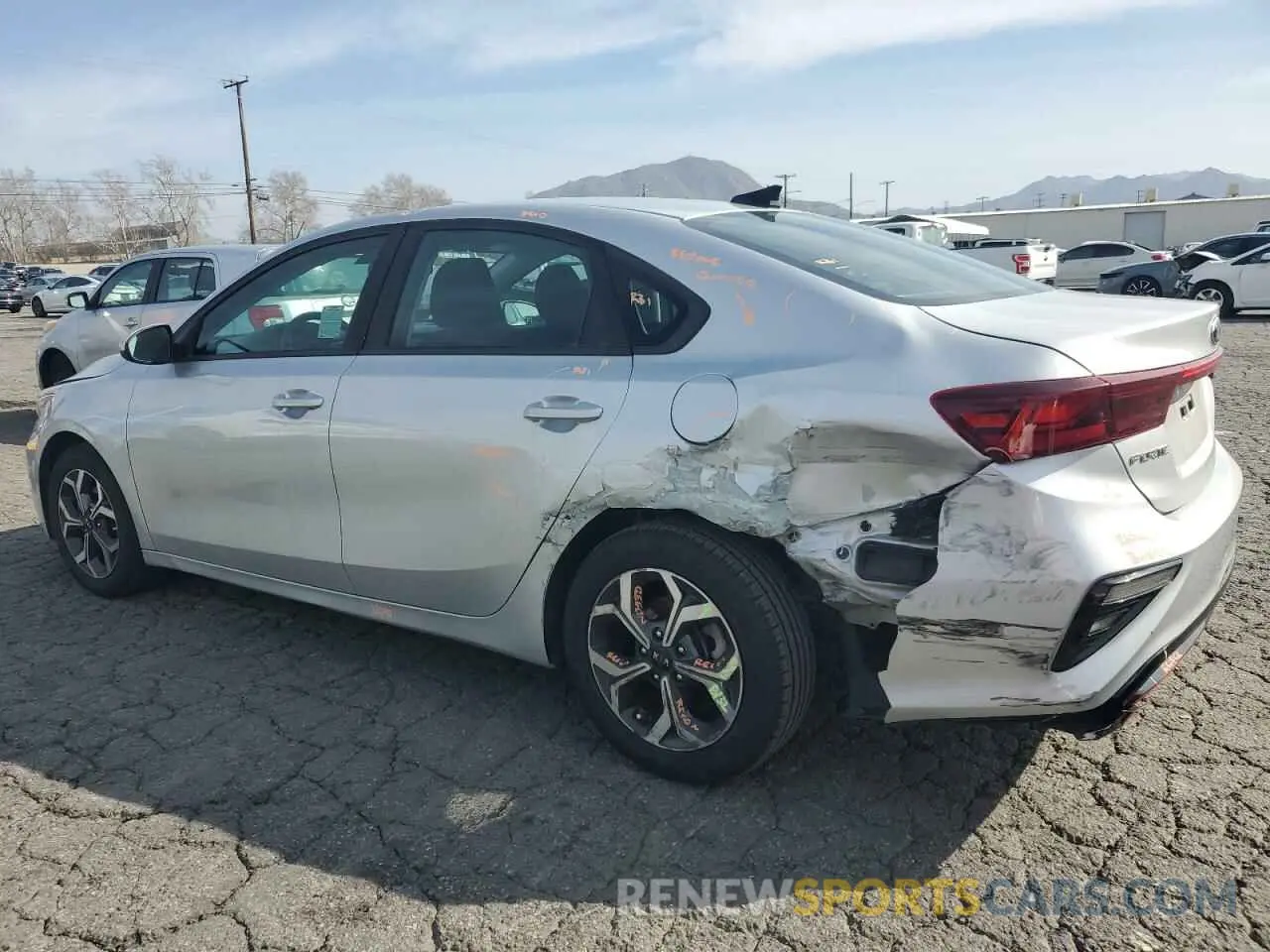 2 Photograph of a damaged car 3KPF24AD4KE118611 KIA FORTE 2019