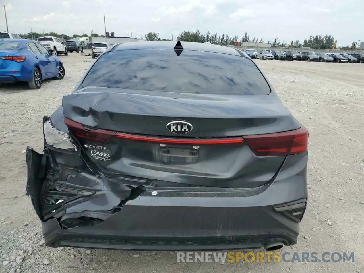 6 Photograph of a damaged car 3KPF24AD4KE120360 KIA FORTE 2019