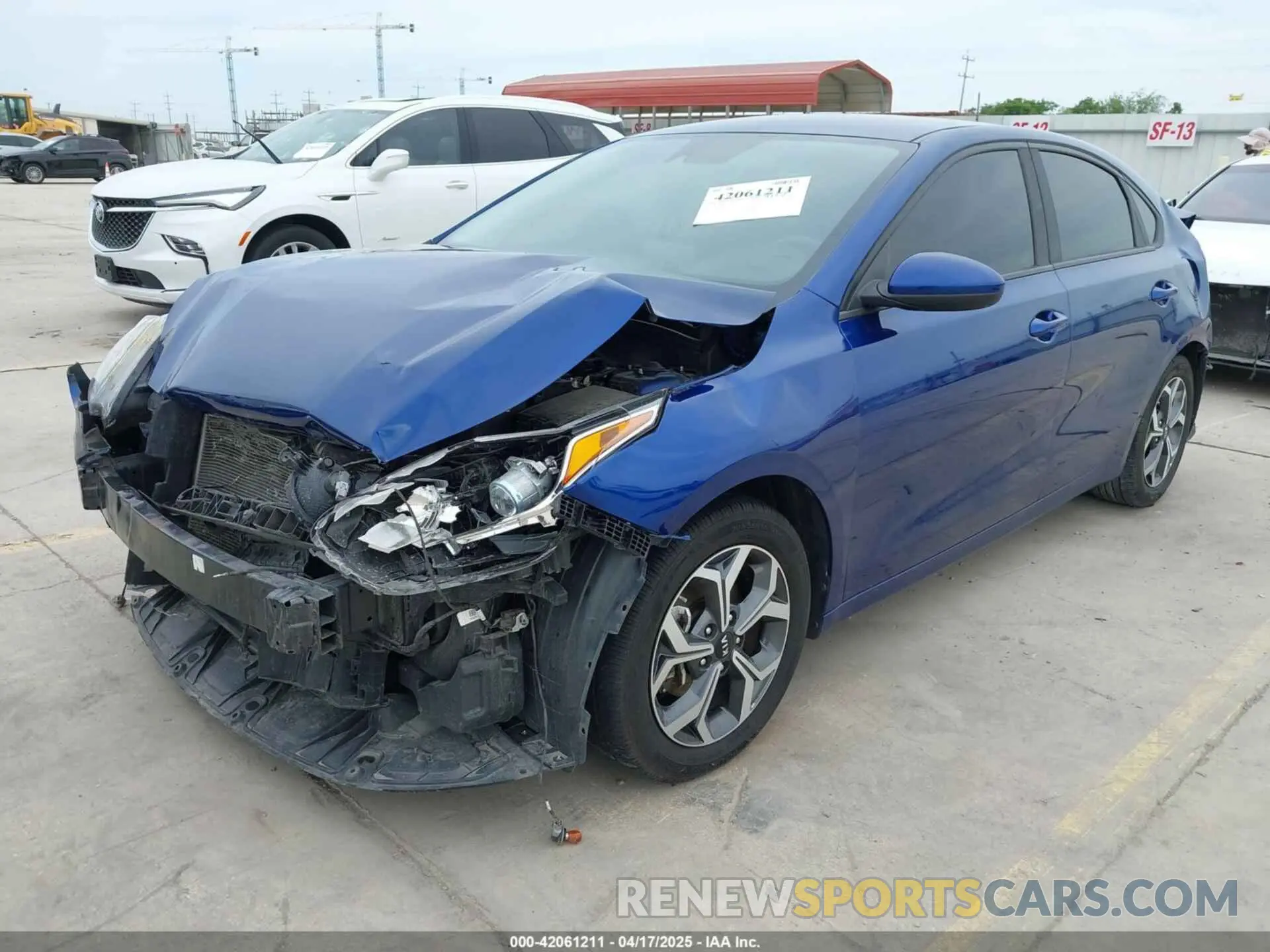 2 Photograph of a damaged car 3KPF24AD4KE135618 KIA FORTE 2019
