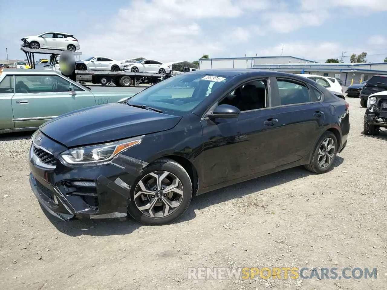 1 Photograph of a damaged car 3KPF24AD4KE138888 KIA FORTE 2019