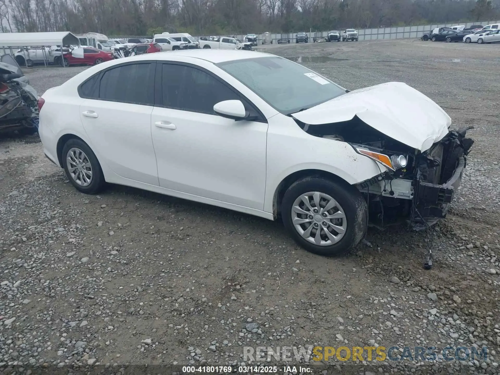 1 Photograph of a damaged car 3KPF24AD5KE047970 KIA FORTE 2019