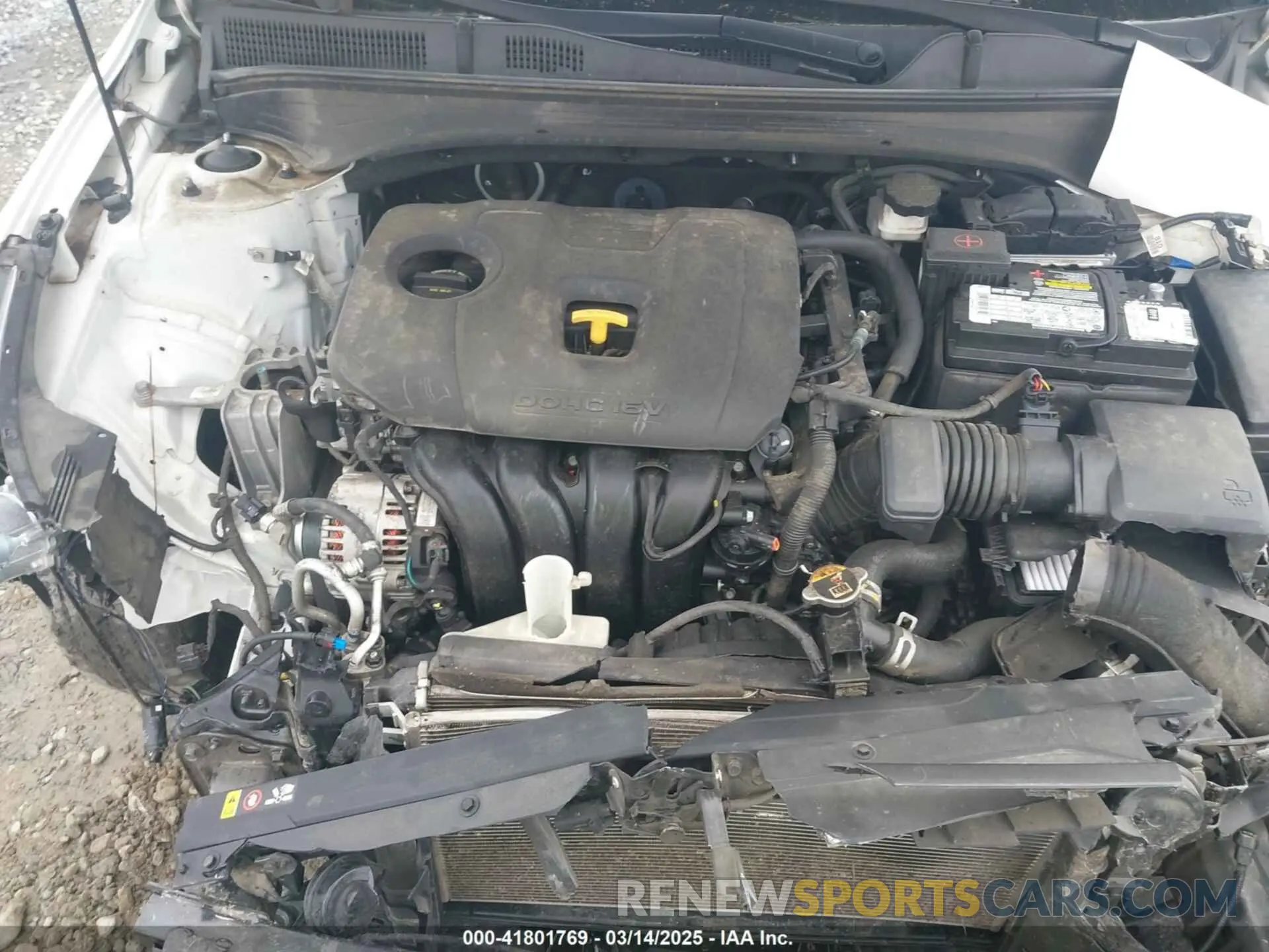 10 Photograph of a damaged car 3KPF24AD5KE047970 KIA FORTE 2019
