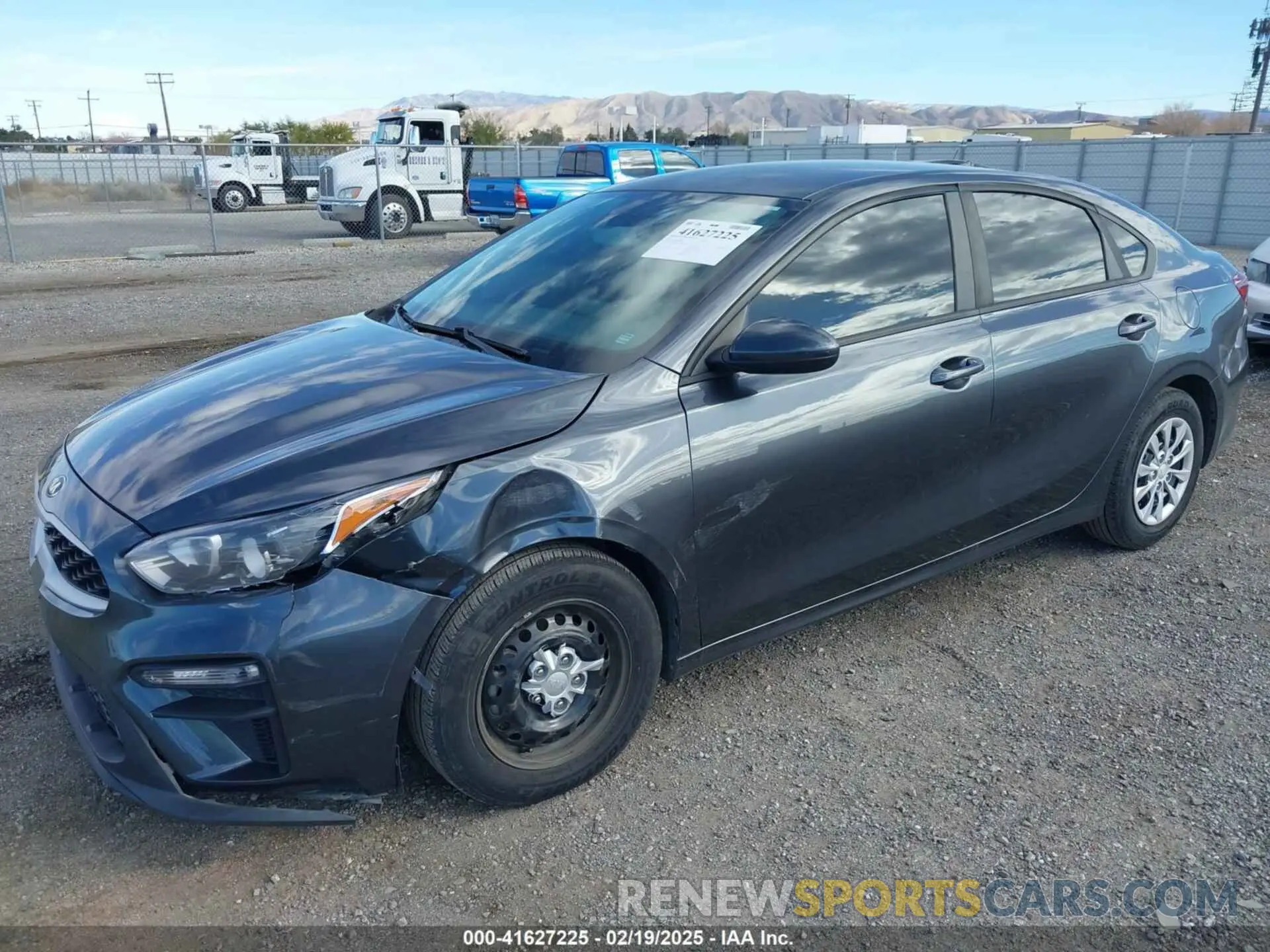 2 Photograph of a damaged car 3KPF24AD5KE062887 KIA FORTE 2019