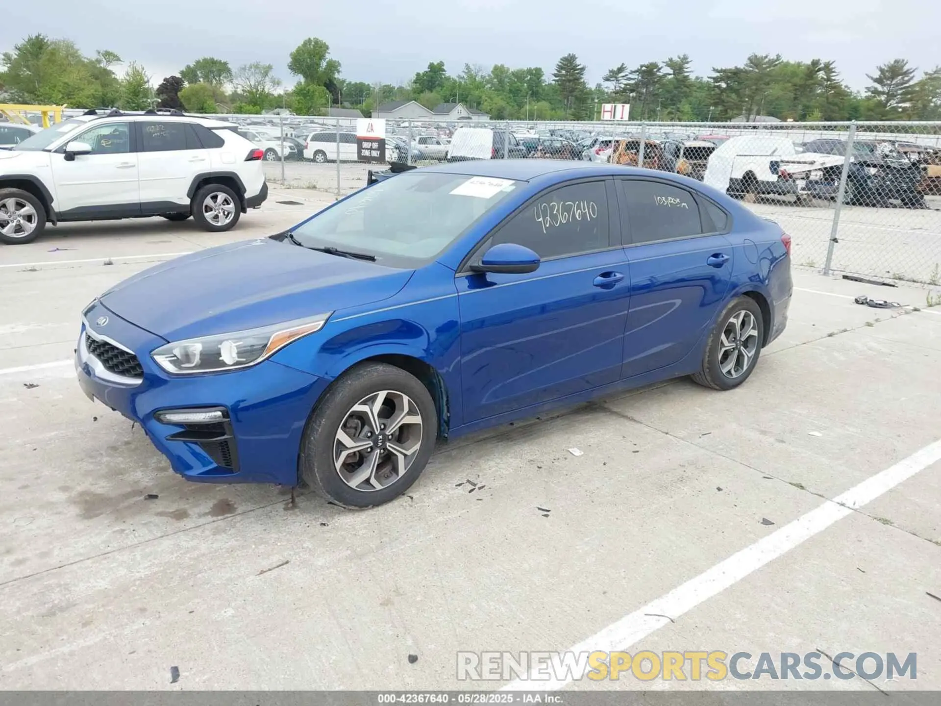 2 Photograph of a damaged car 3KPF24AD5KE086123 KIA FORTE 2019