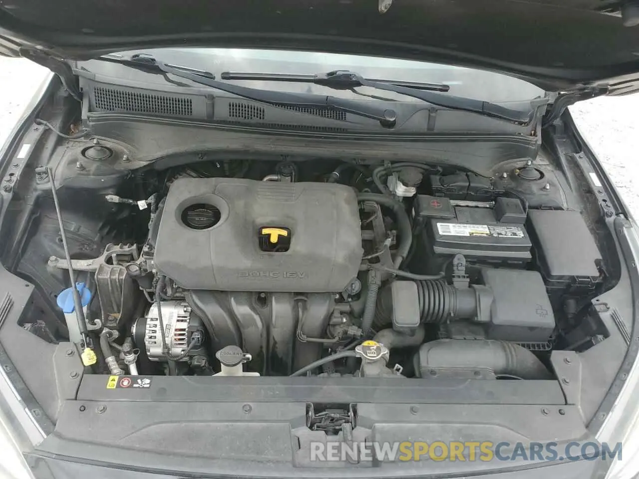11 Photograph of a damaged car 3KPF24AD6KE006618 KIA FORTE 2019