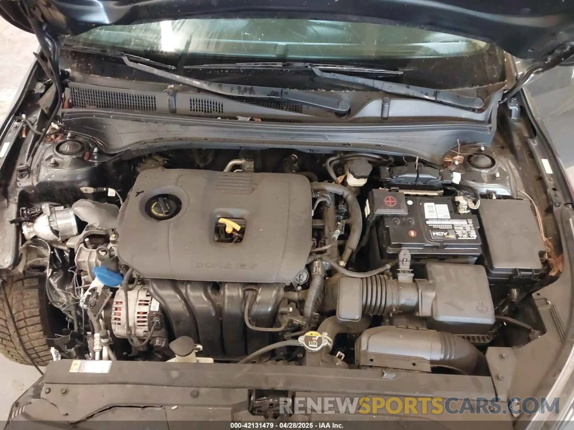 10 Фотография поврежденного автомобиля 3KPF24AD6KE011642 KIA FORTE 2019