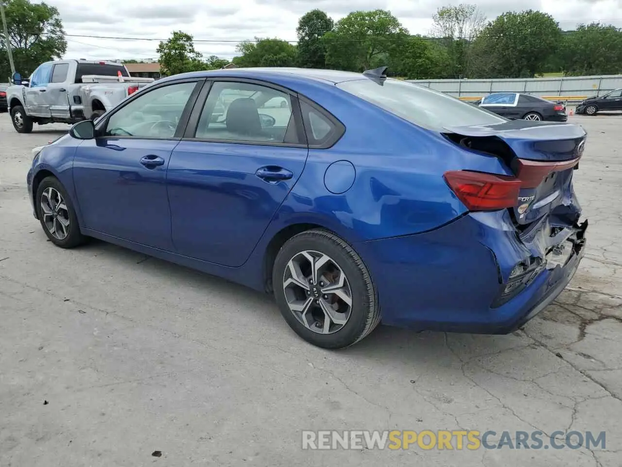 2 Photograph of a damaged car 3KPF24AD6KE049596 KIA FORTE 2019