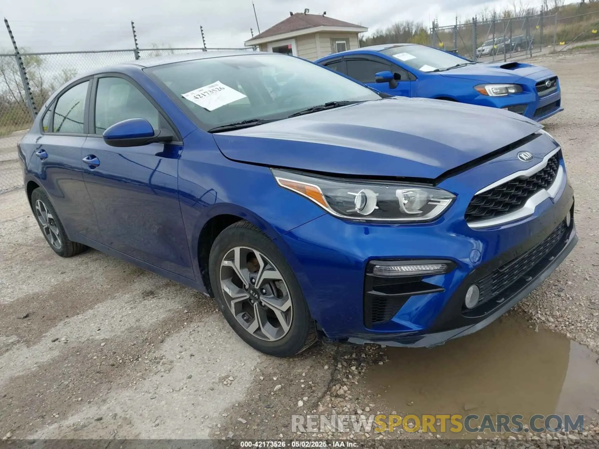 1 Photograph of a damaged car 3KPF24AD6KE114656 KIA FORTE 2019