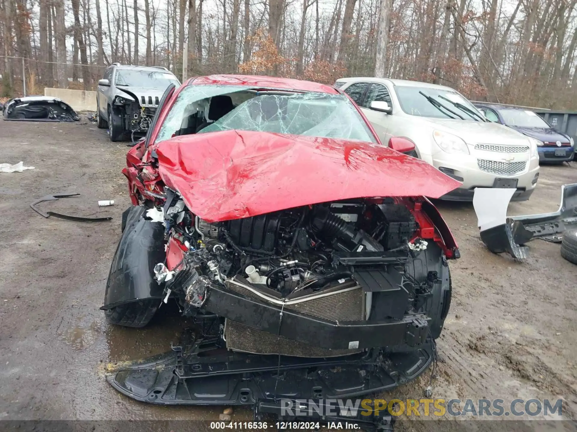 11 Photograph of a damaged car 3KPF24AD6KE131571 KIA FORTE 2019
