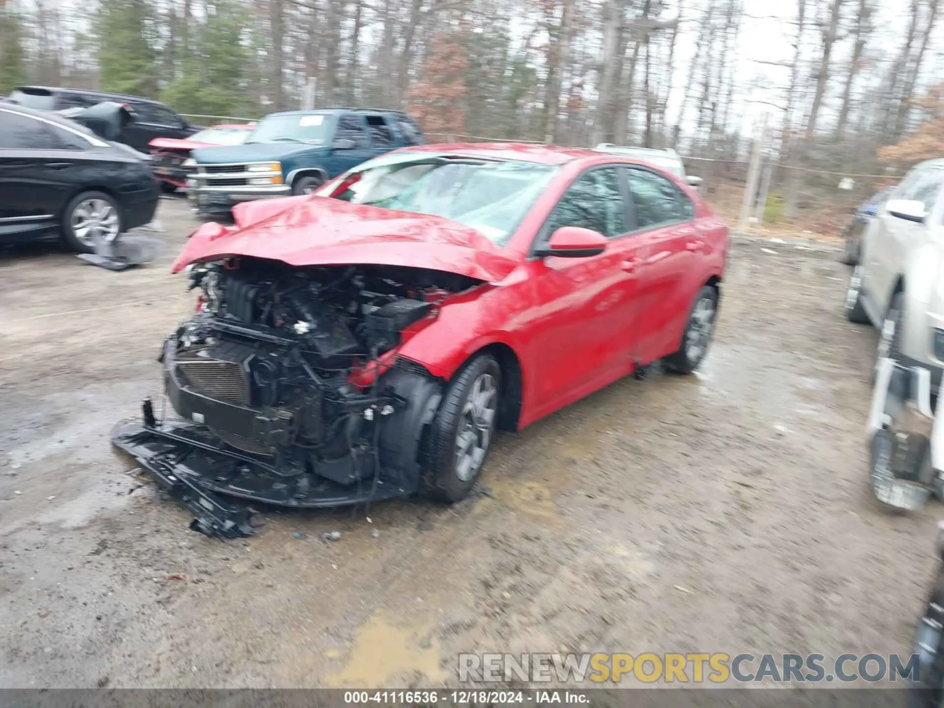 2 Photograph of a damaged car 3KPF24AD6KE131571 KIA FORTE 2019